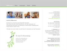 Tablet Screenshot of dr-bonenkamp.de